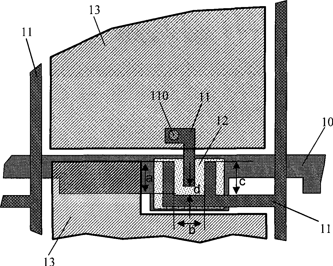 Pixel structure of thin film transistor-liquid crystal display and manufacturing method thereof