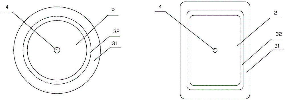 Ceramic glass glaze slurry and ceramic capacitor manufactured by using same