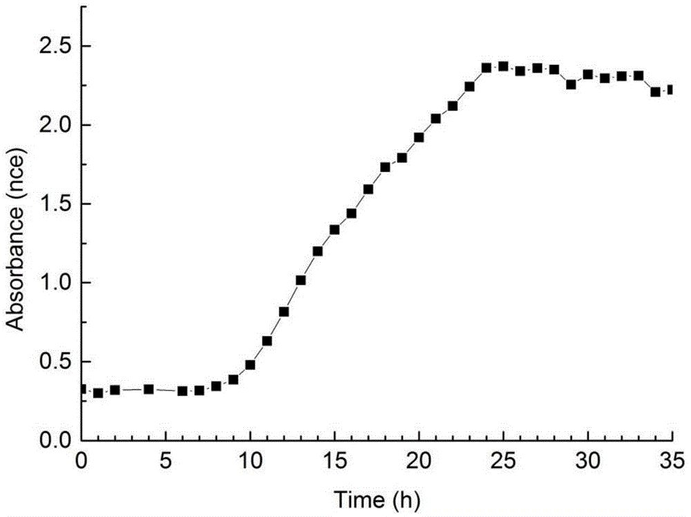 Method for treating deep-sea spilled oils by using barophilic bacteria