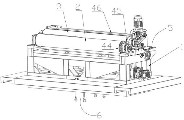 Linear grinding machine for anilox roller body