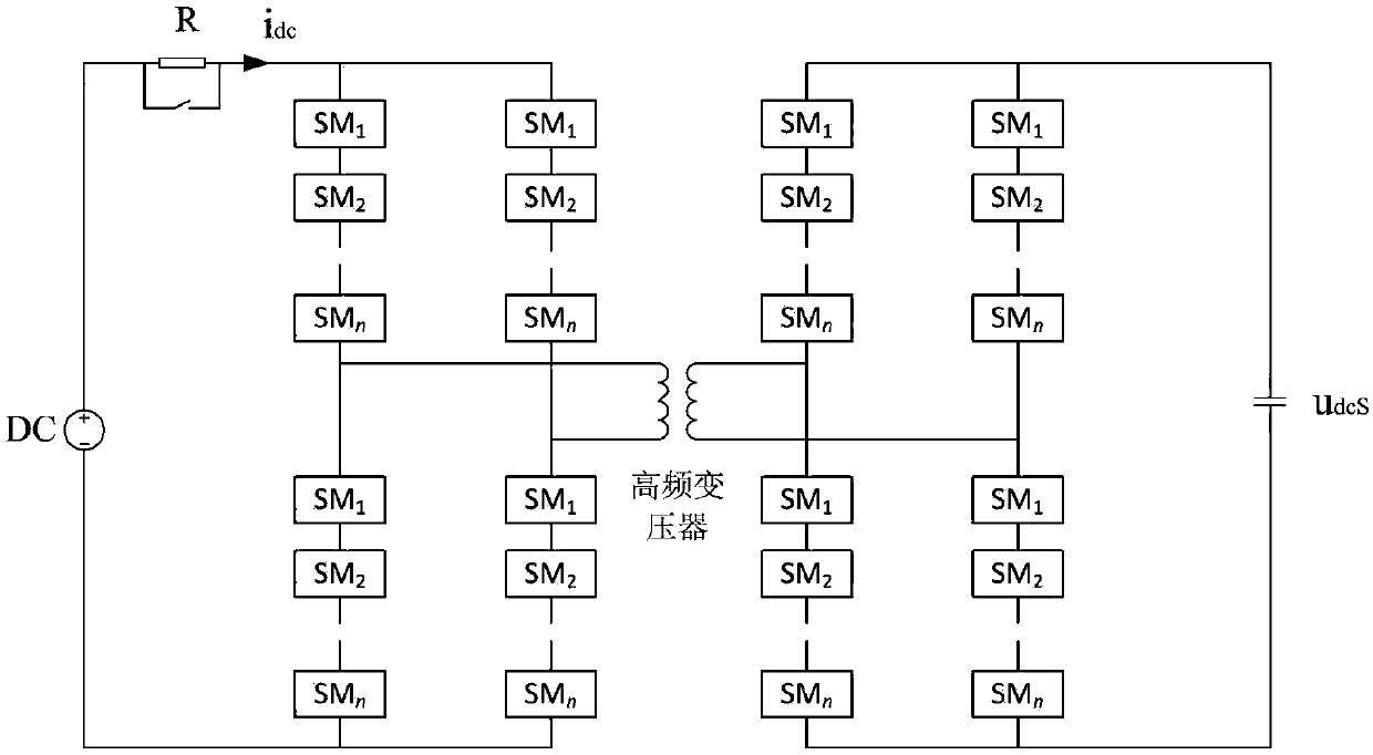 Modular multilevel DC solid state transformer and charging control method thereof