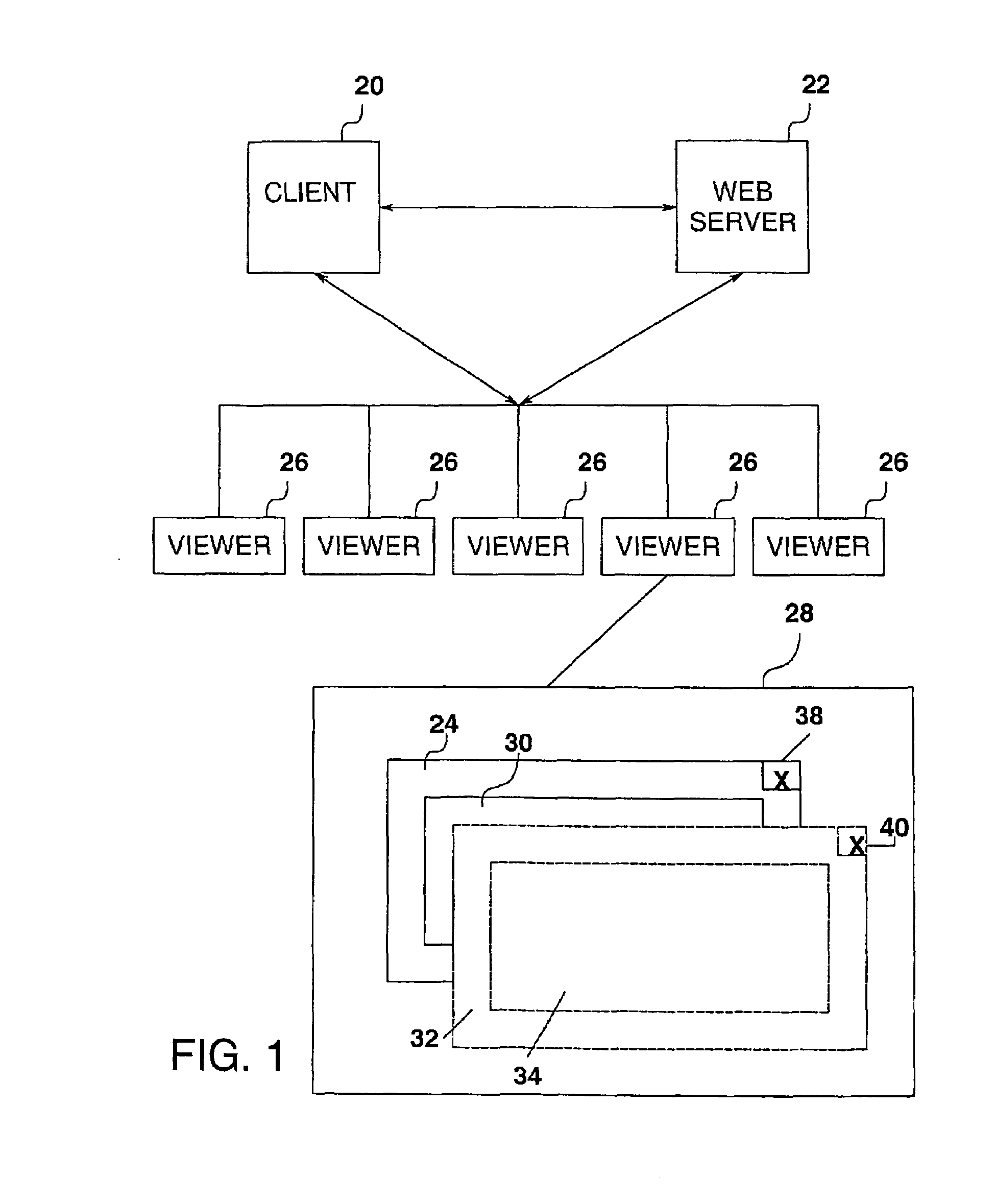 Post-session internet advertising system