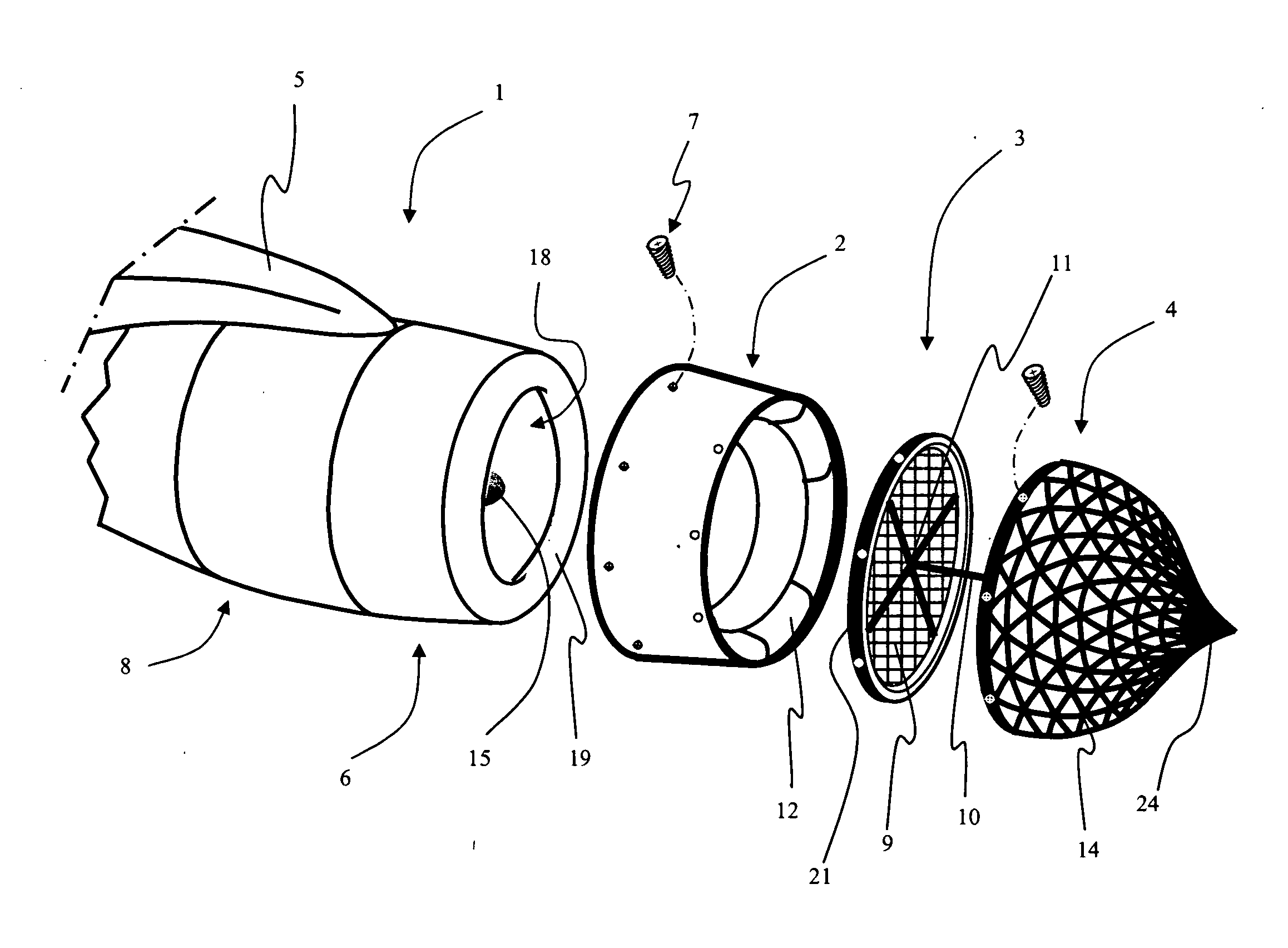 Jet engine air intake guard