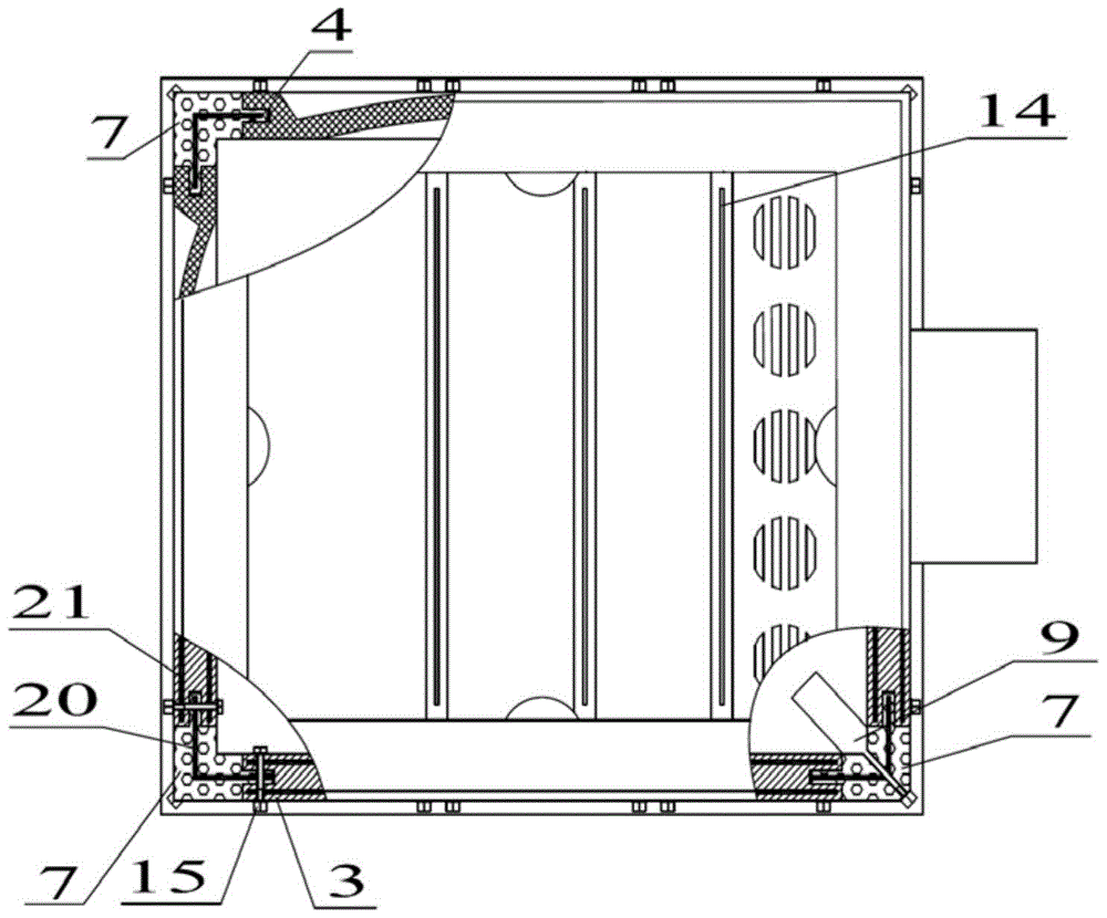 Inspection well with rainwater sediment collection device