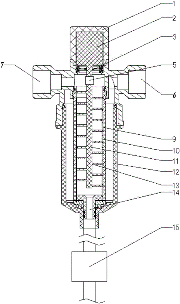 Prefilter with self-cleaning function and cleaning device of prefilter