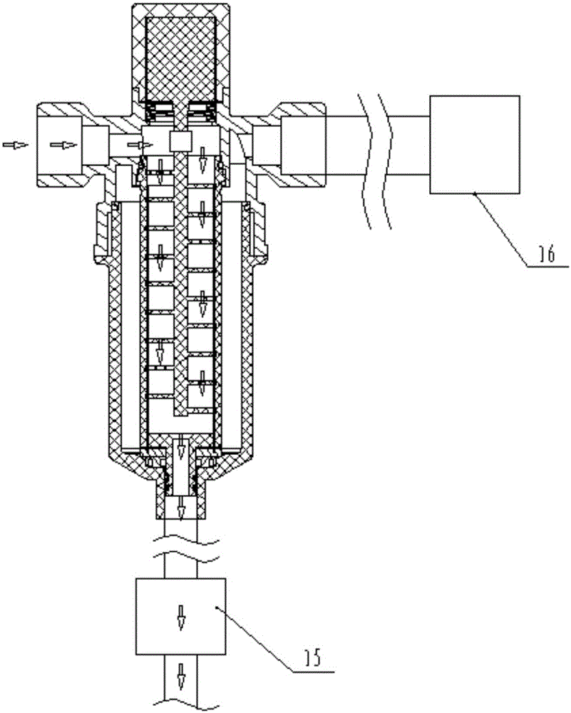 Prefilter with self-cleaning function and cleaning device of prefilter