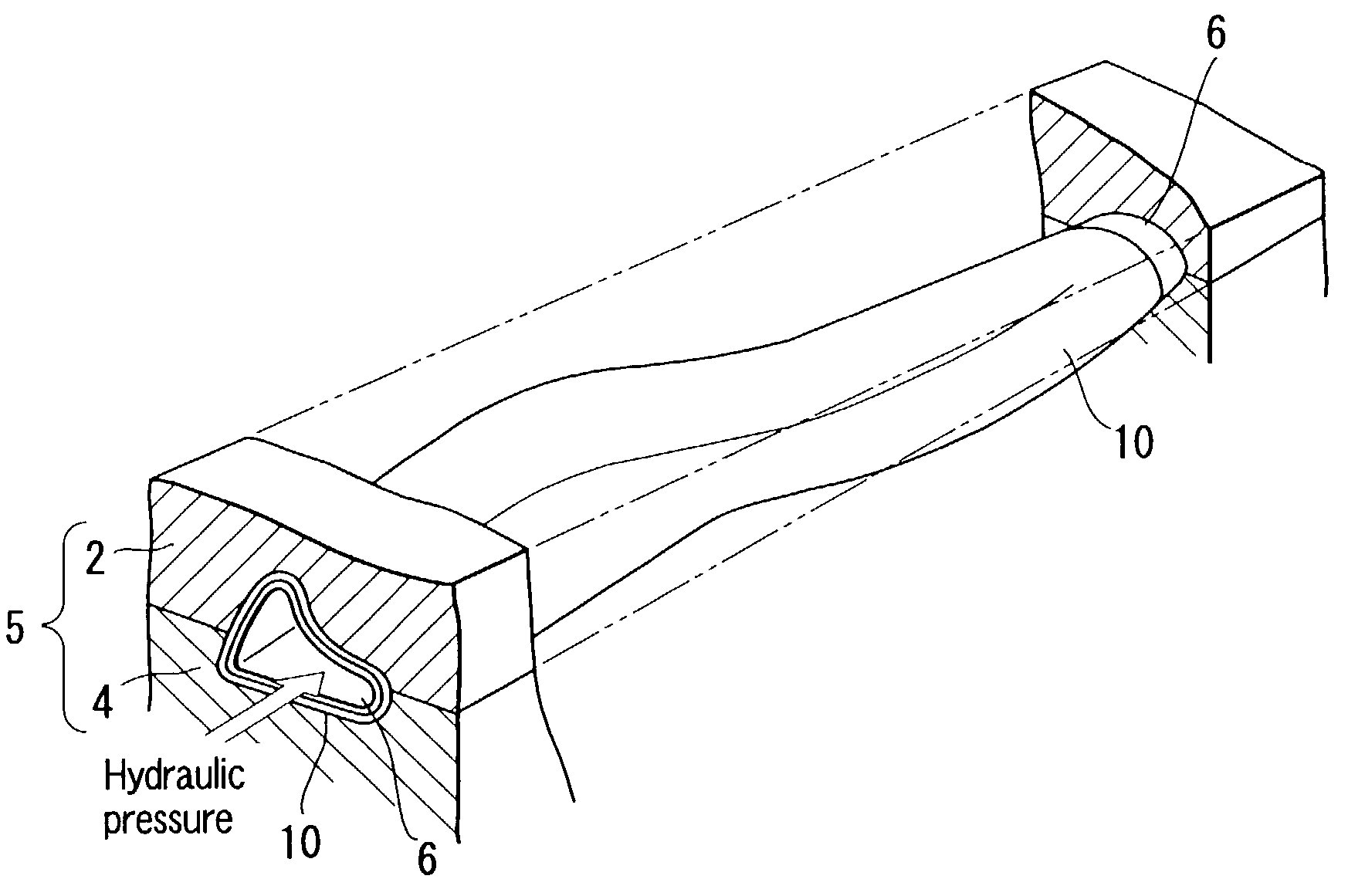 Hydroform process and hydroform product