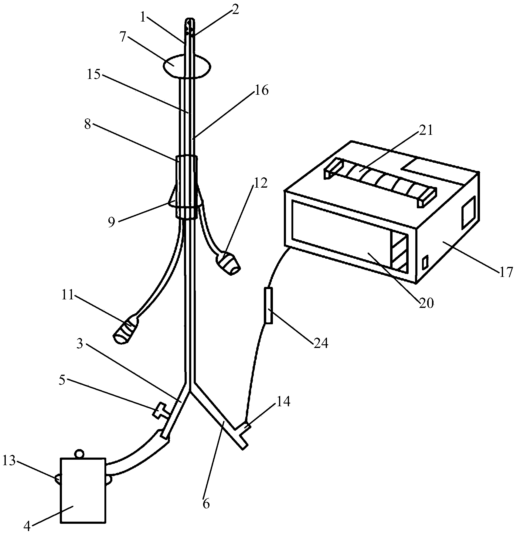 Intracranial pressure monitor