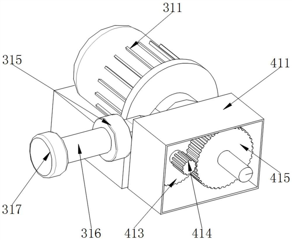 An energy recovery device for a reverse osmosis seawater desalination system