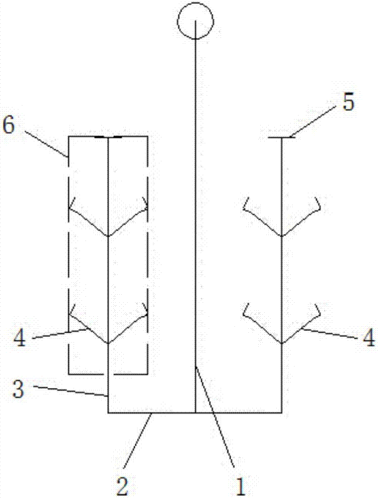 Suspension device for spraying automobile accessory