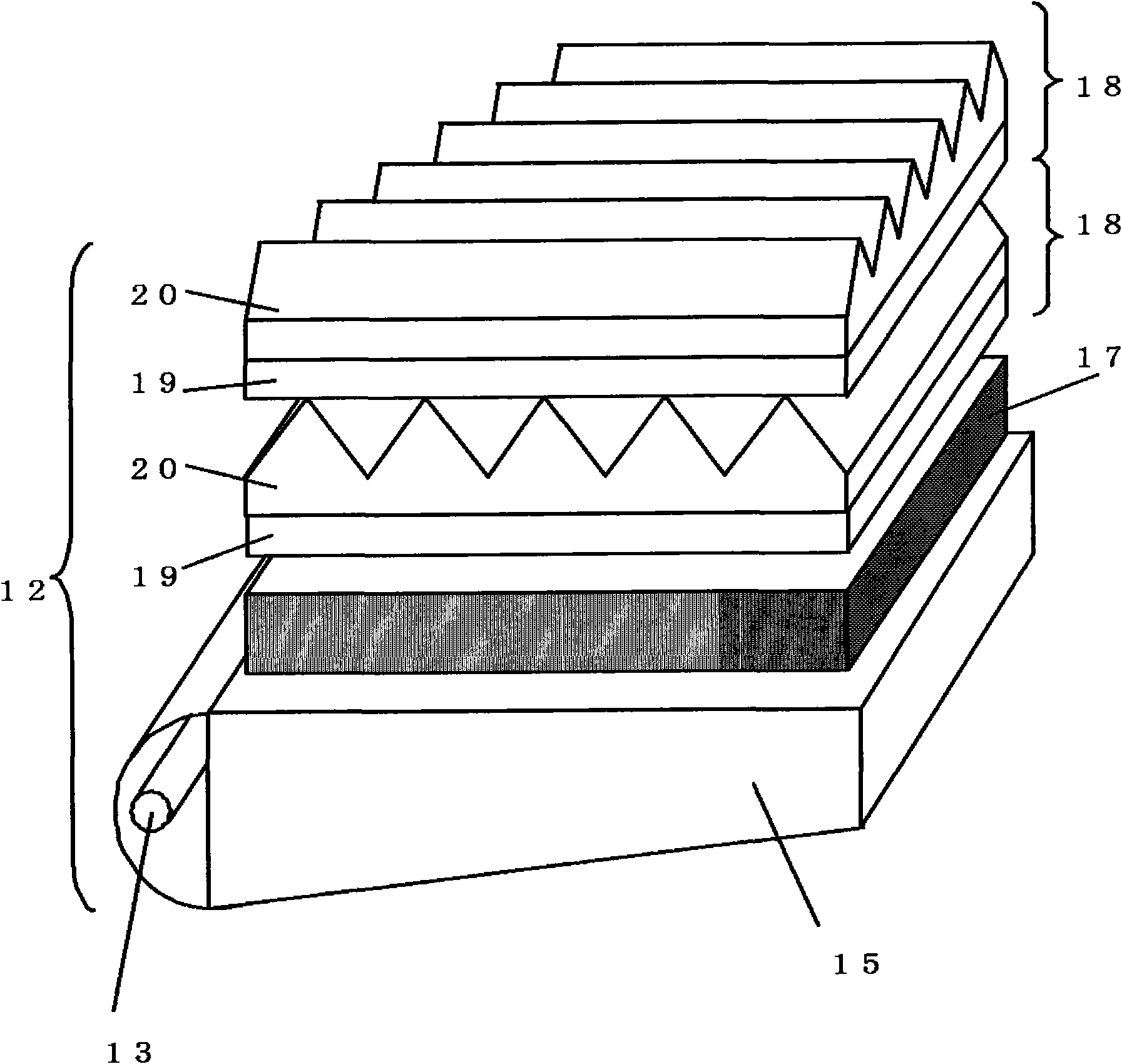 Prism sheet, and backlight unit and liquid crystal display device using prism sheet