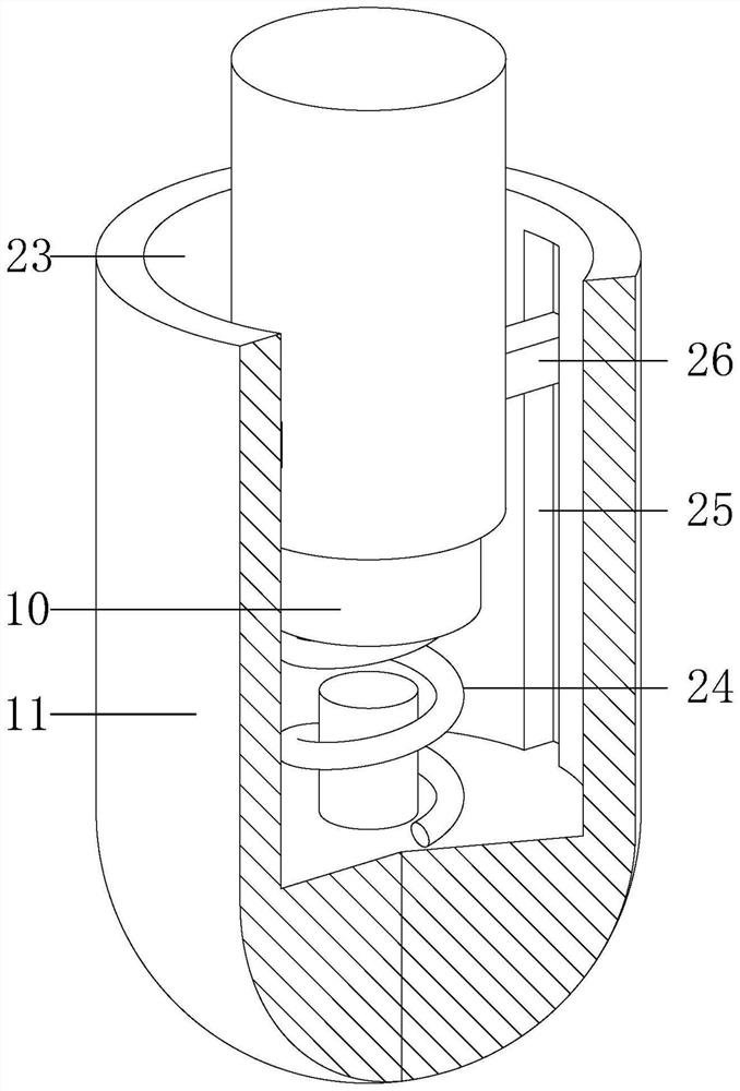 Split type thrust tool