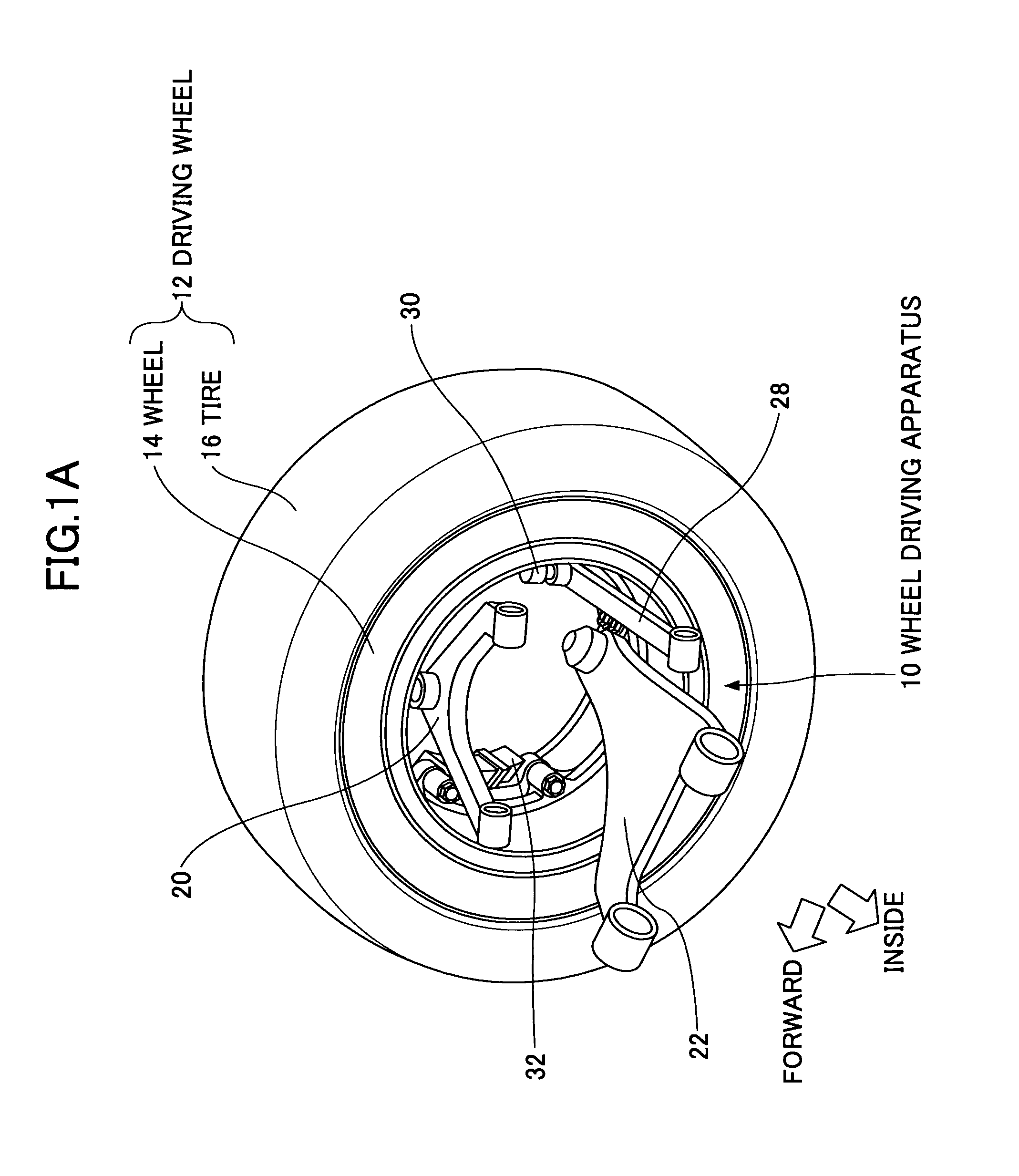 Wheel driving apparatus