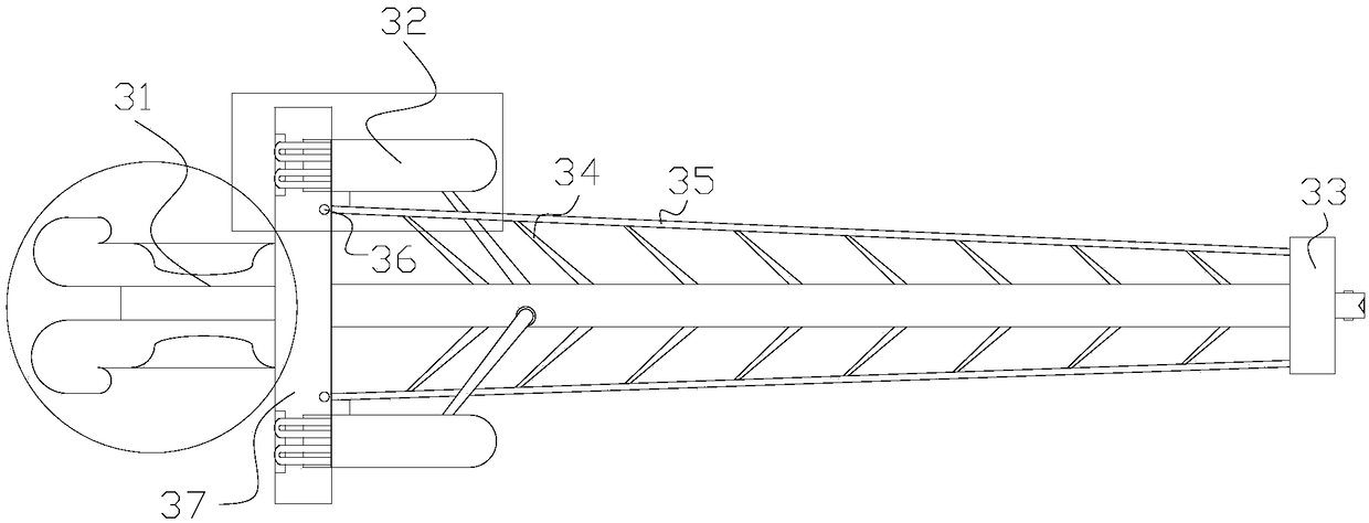 Sweet potato self-guiding high-cleanliness baking apparatus for keeping soft texture