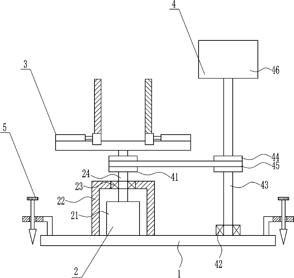 Fast electric wire winding device for Internet of Things communication construction