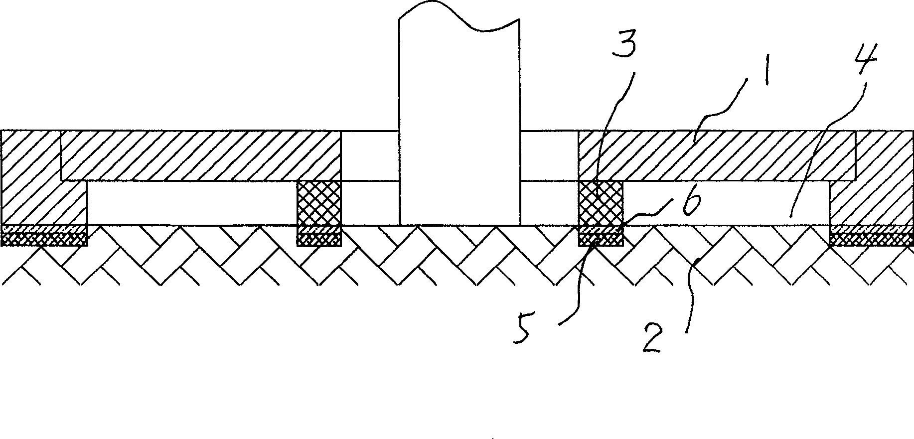 Tree grating installing method