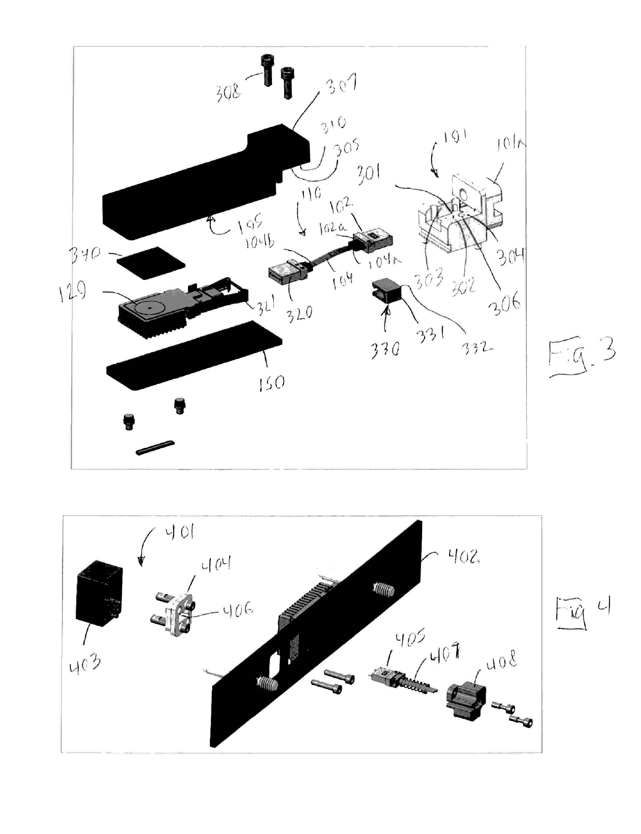 Opto-electric module for backplane connector