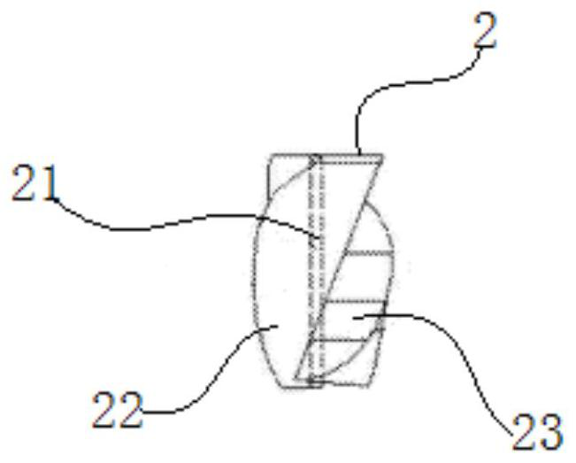 Wind direction balance conversion device of sounding device