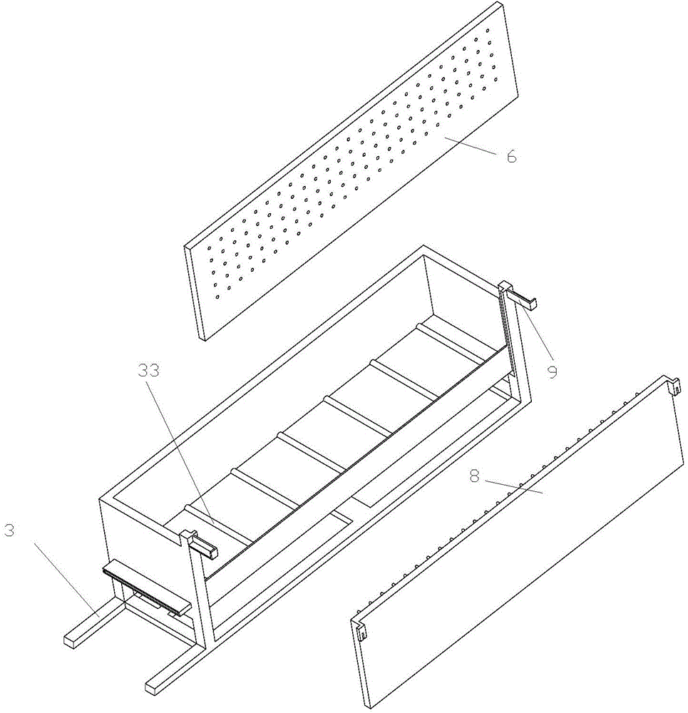 Automatic conveying device for chopstick lacquering machine