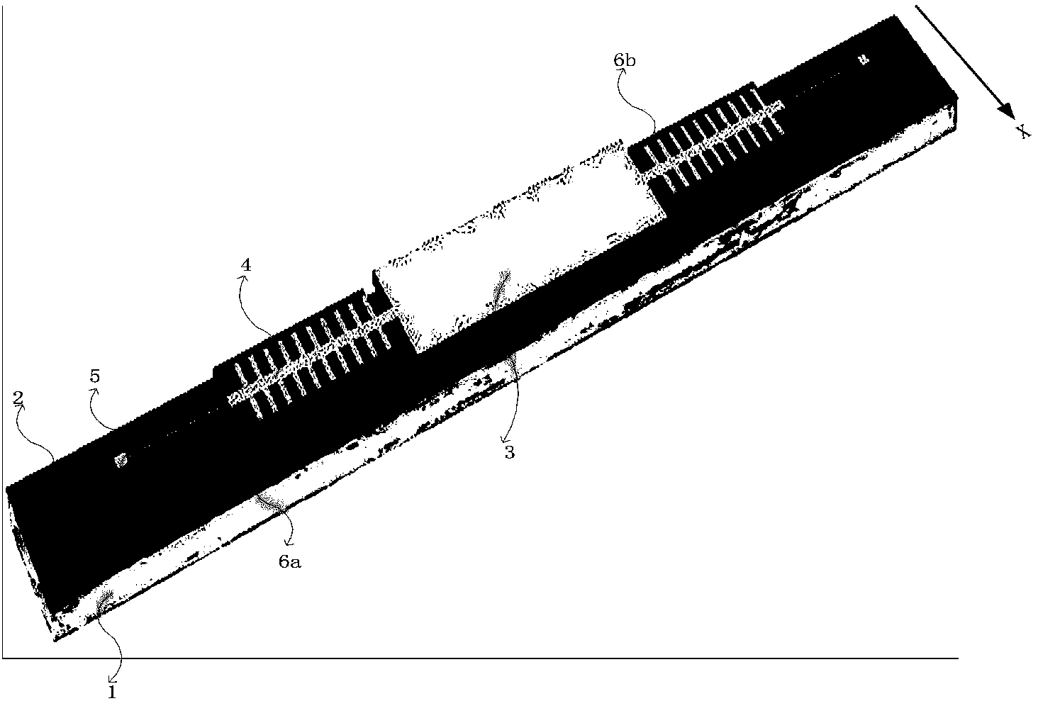 Movable MEMS large turning angle blazed grating light modulator based on double-layer comb drive