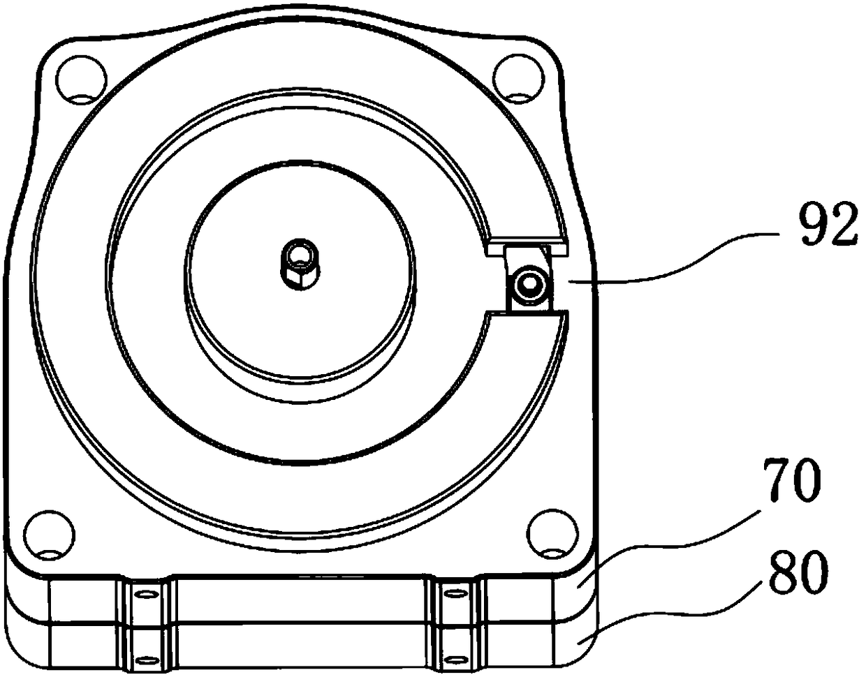 Antenna transmission device