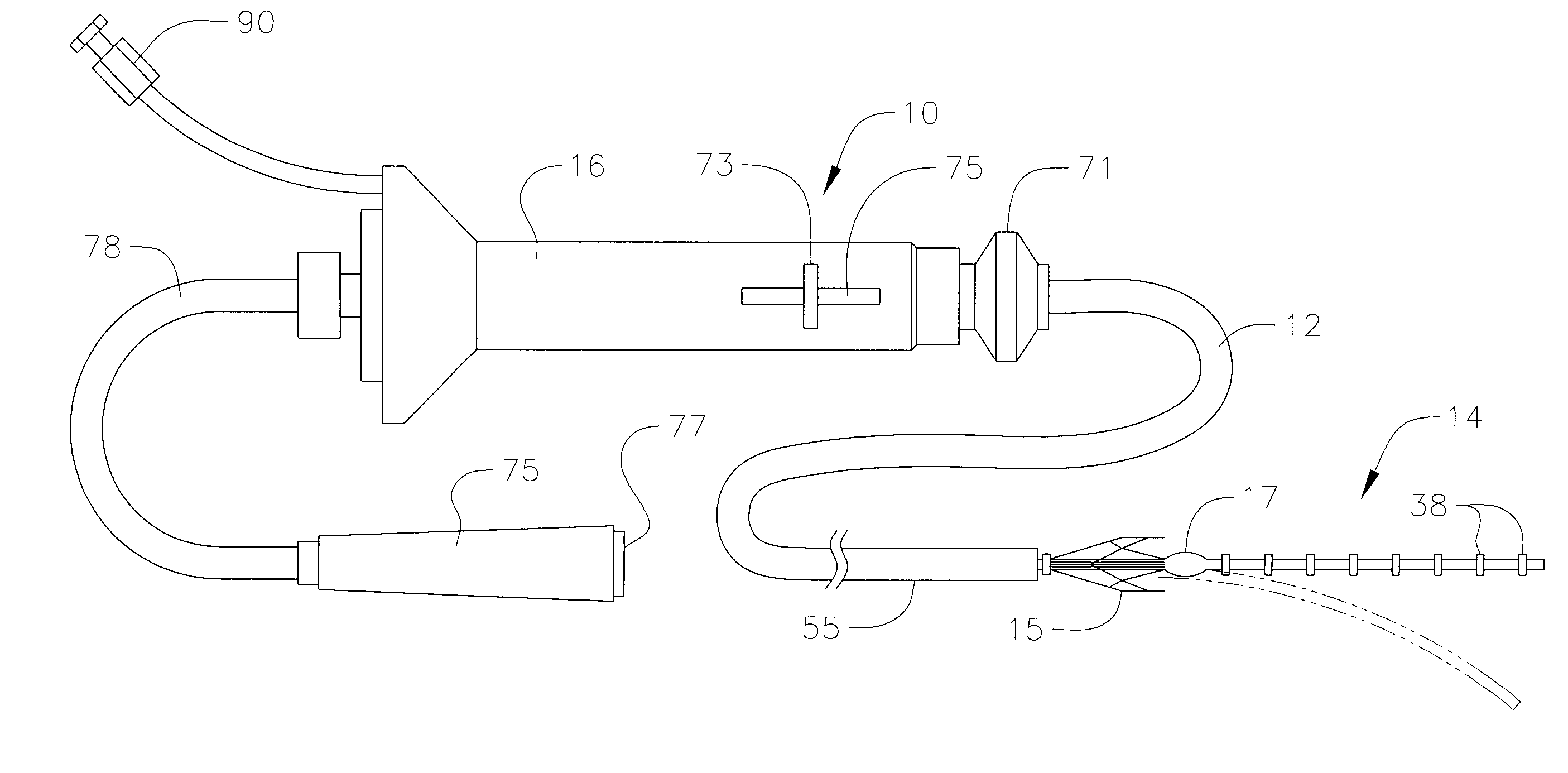 Internal reference coronary sinus catheter