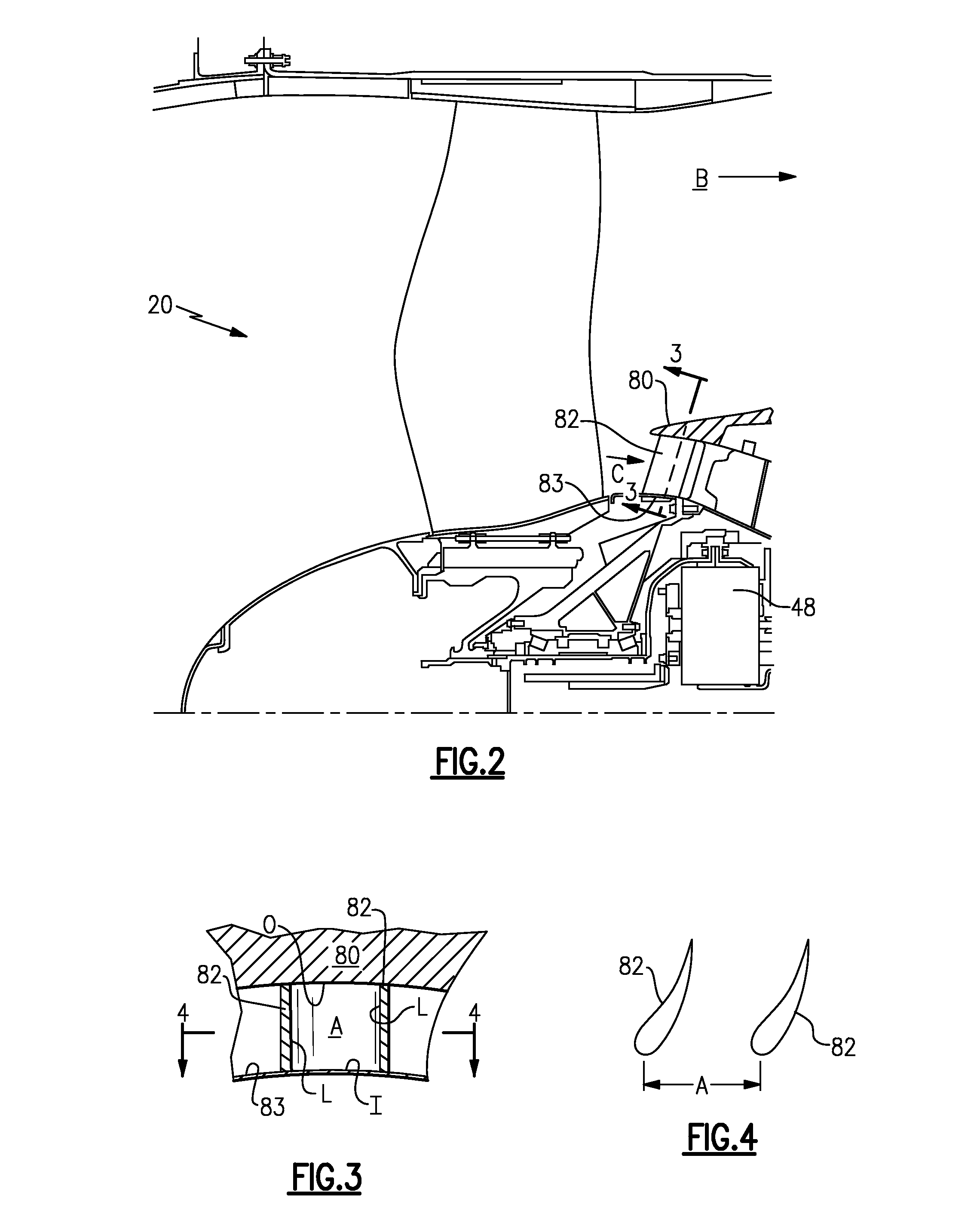 Anti-icing core inlet stator assembly for a gas turbine engine