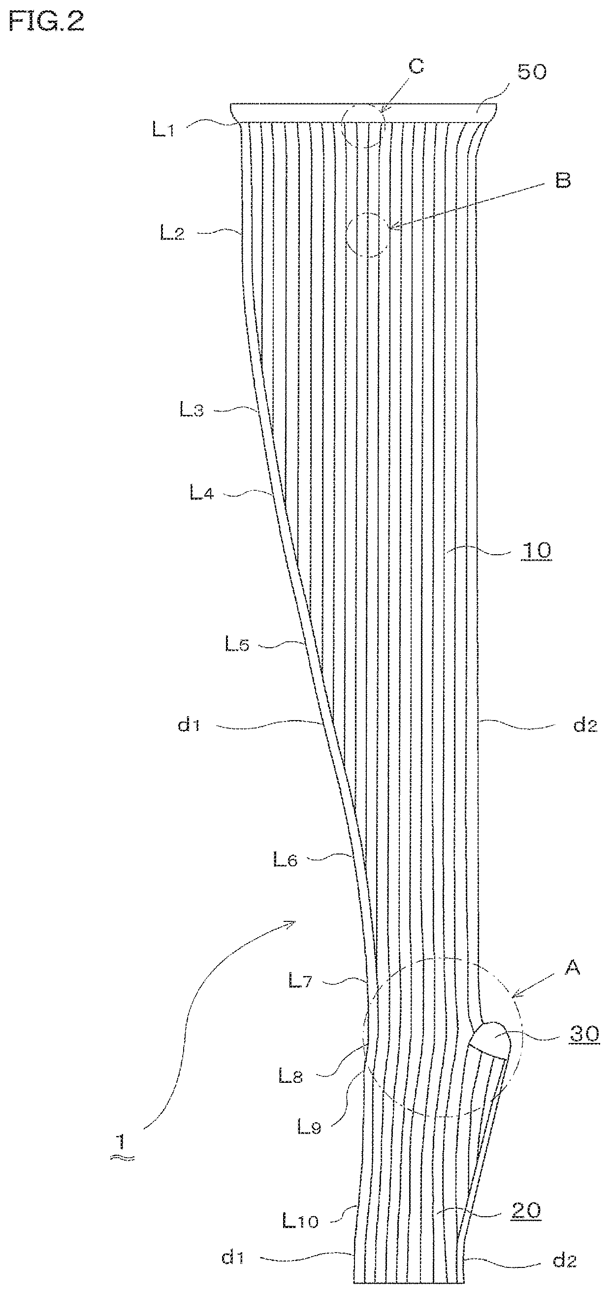 Cylindrical bandage