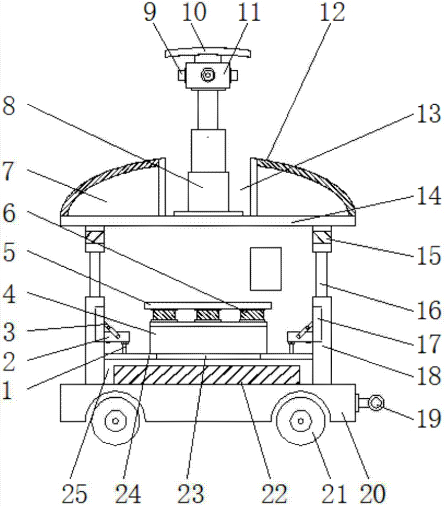 Electronic evidence obtaining room based on multifunctional design