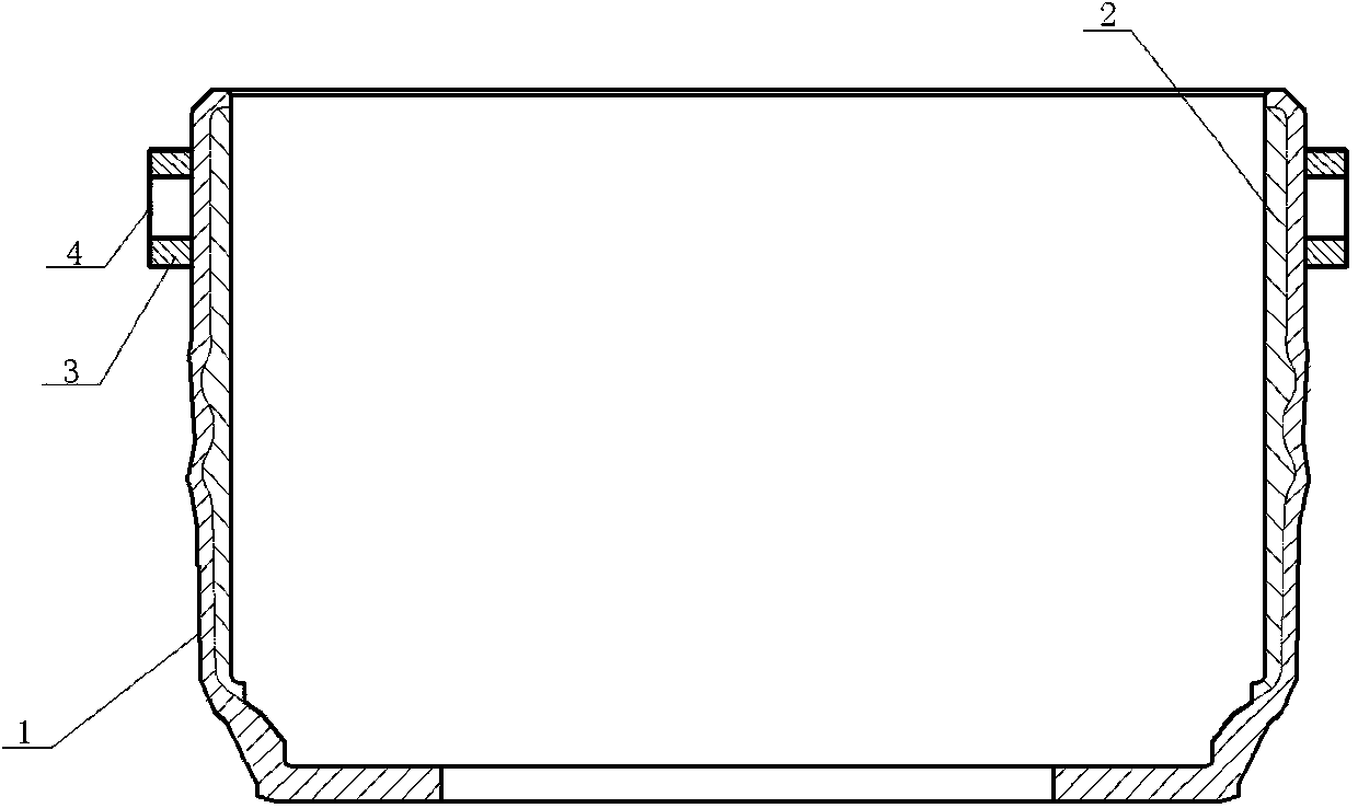 Impeller flange type steel brazing brake drum and preparing method thereof