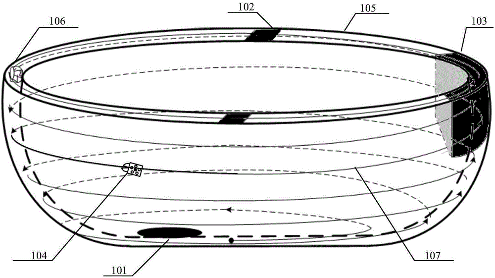 Bathing equipment based on ultrasonic human body physiological data acquisition and auxiliary health protection