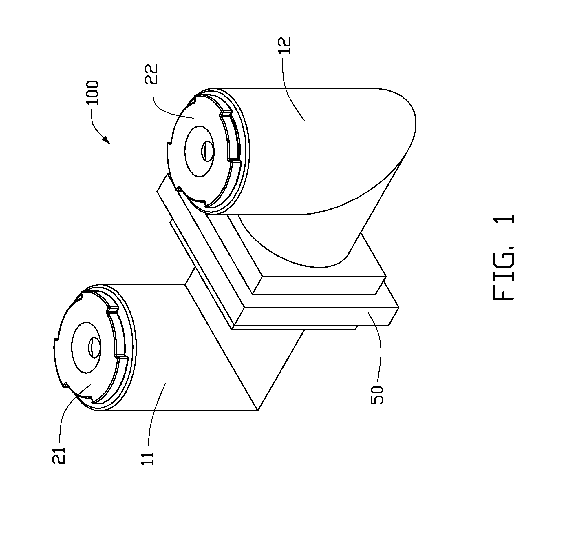 Camera module with dual lens modules and image sensors