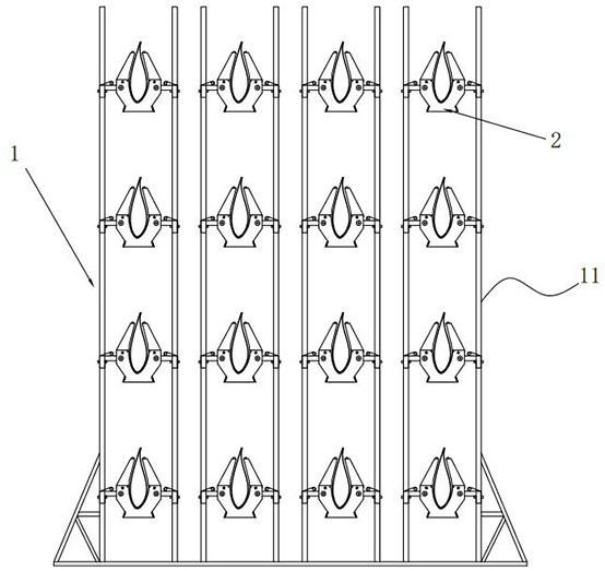 Integrated blade transportation frame