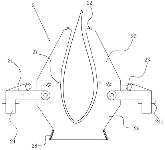 Integrated blade transportation frame