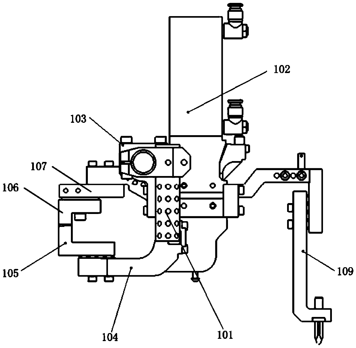 An octagonal pipe gripper