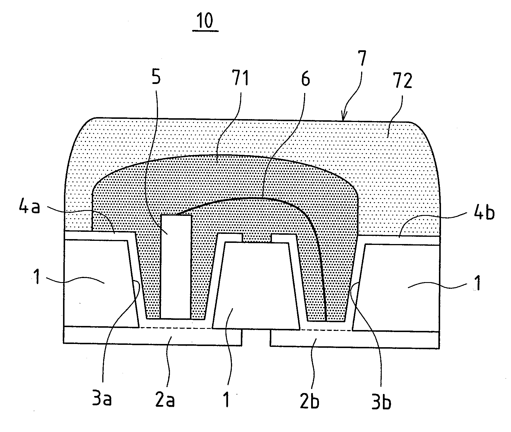 Chip-type LED and method for manufacturing the same