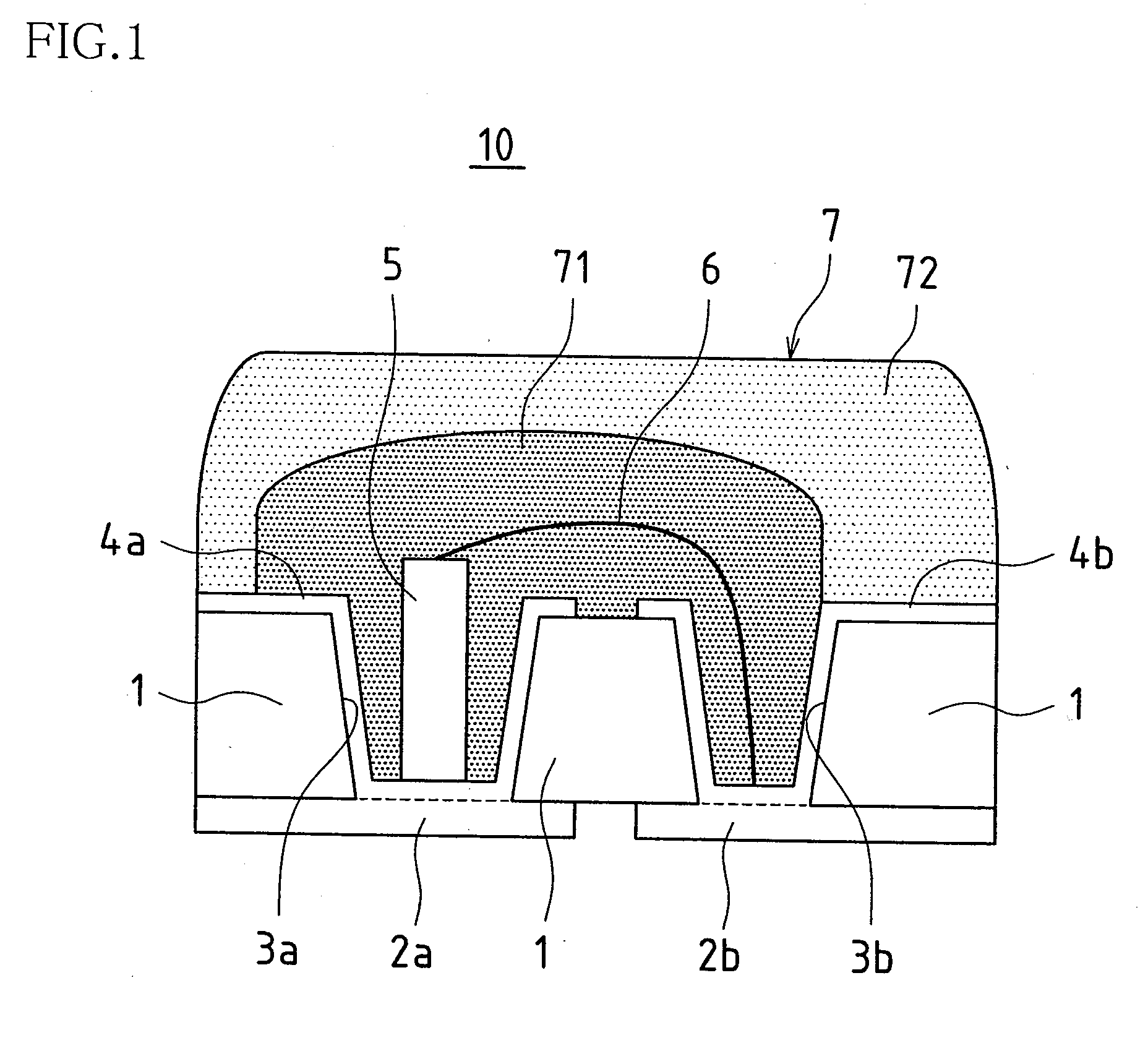 Chip-type LED and method for manufacturing the same