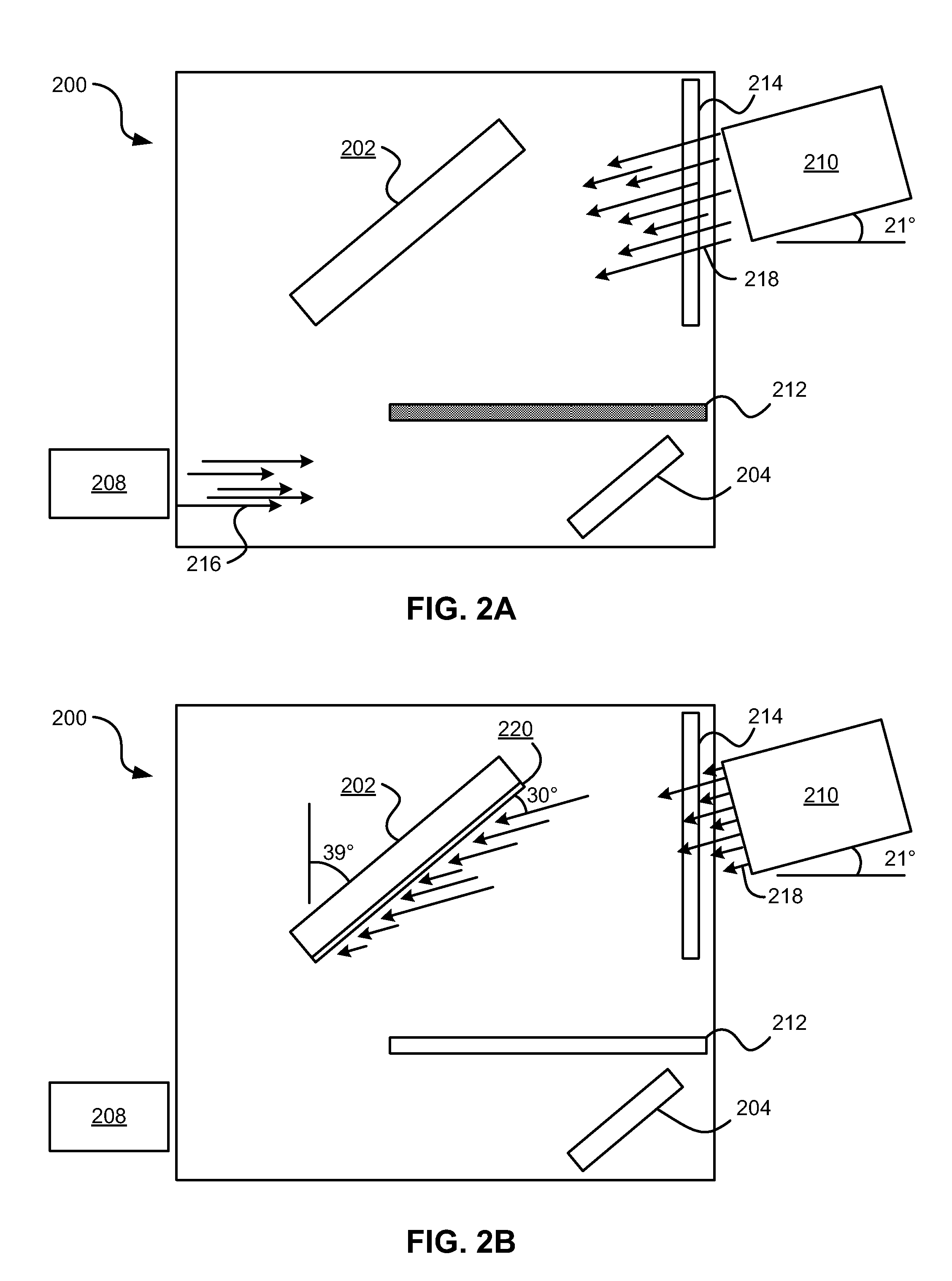 Head comprising a crystalline alumina layer