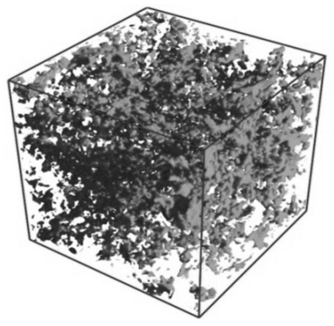 A method for calculating the relative permeability of tight core based on digital imaging technology