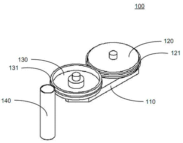 Line rolling method of cylindrical battery