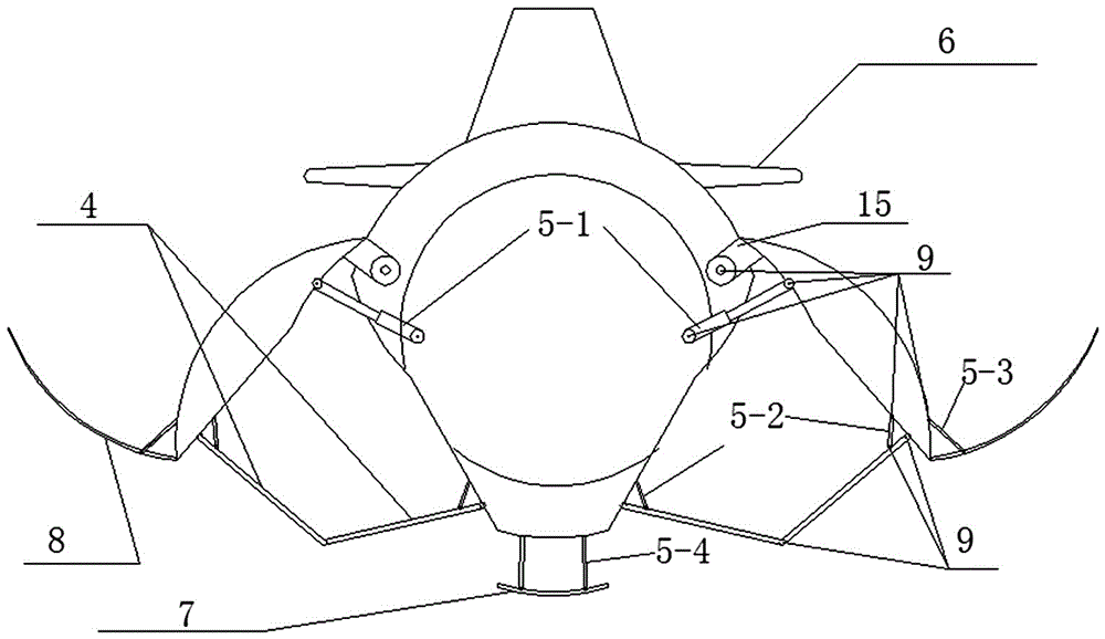 Variable-body three-body hydrofoil composite diving boat