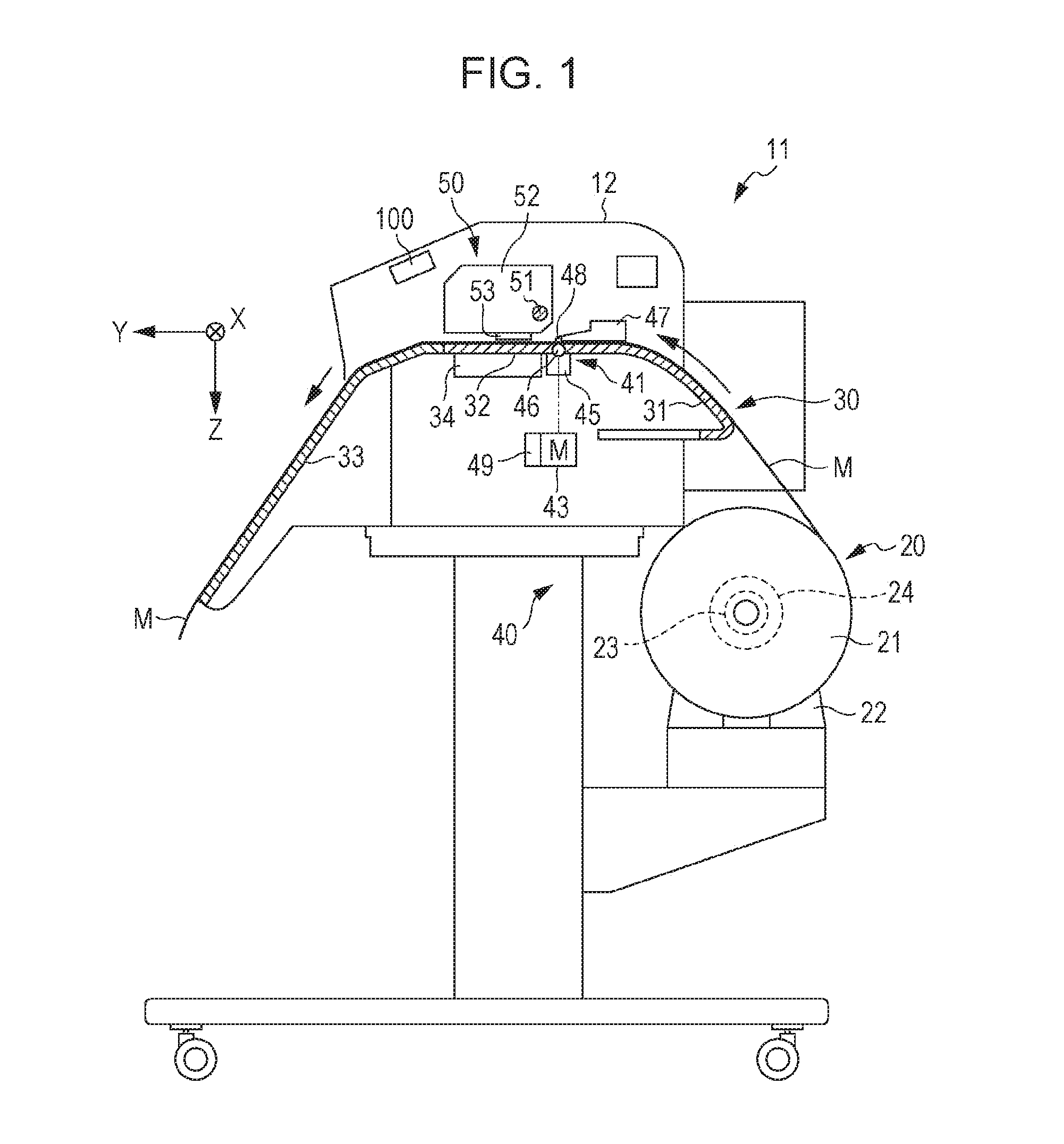 Transport Apparatus and Printer Apparatus