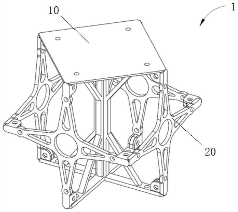 Ultralight high-rigidity mechanical metamaterial and optimization design method thereof