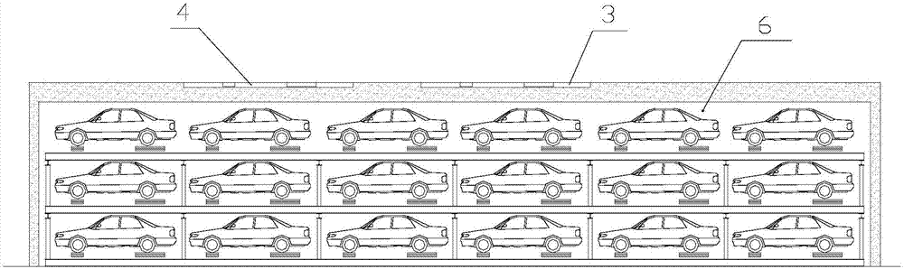 A plane mobile parking device