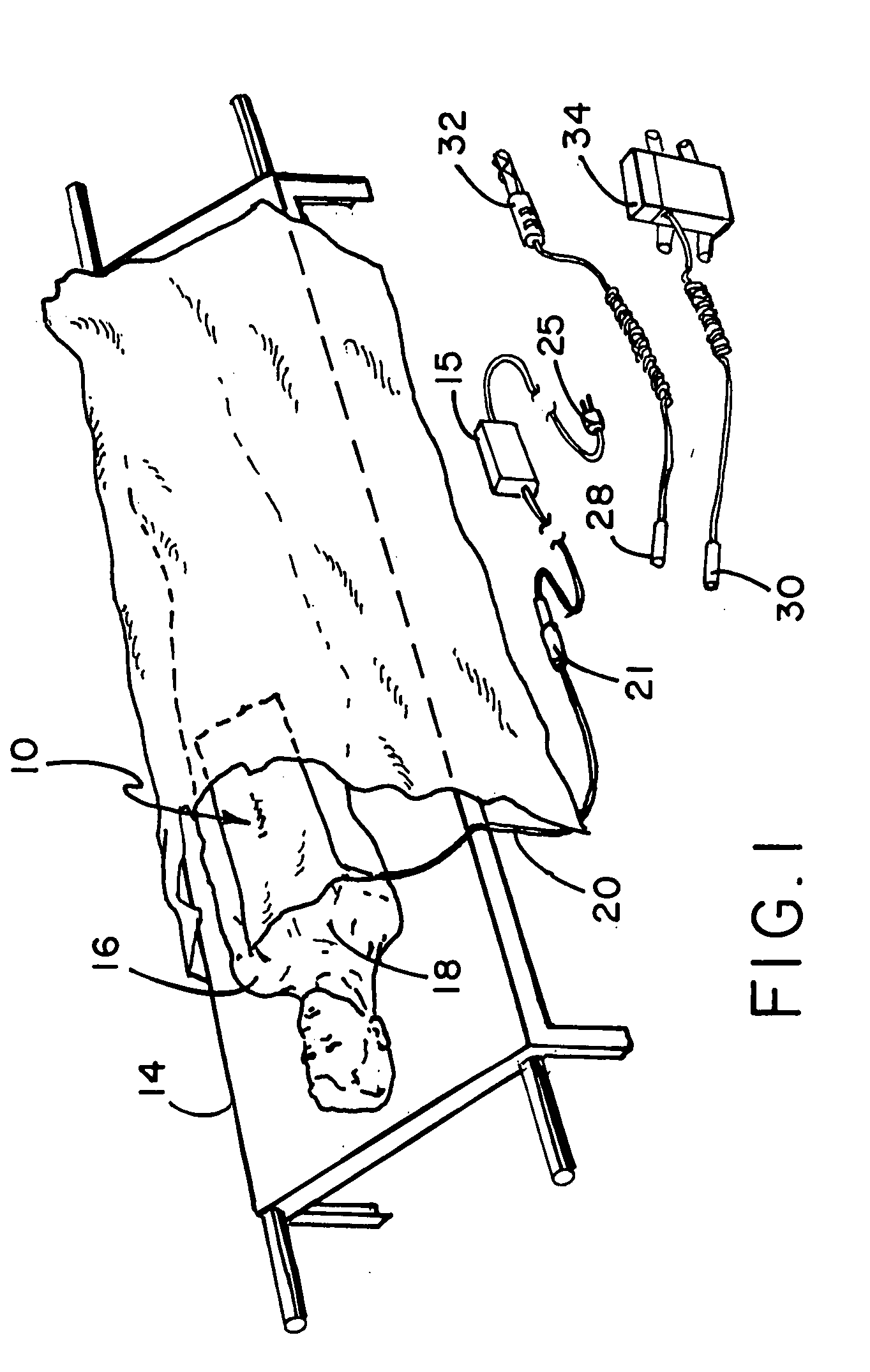 Portable hypothermia treatment pad and kit