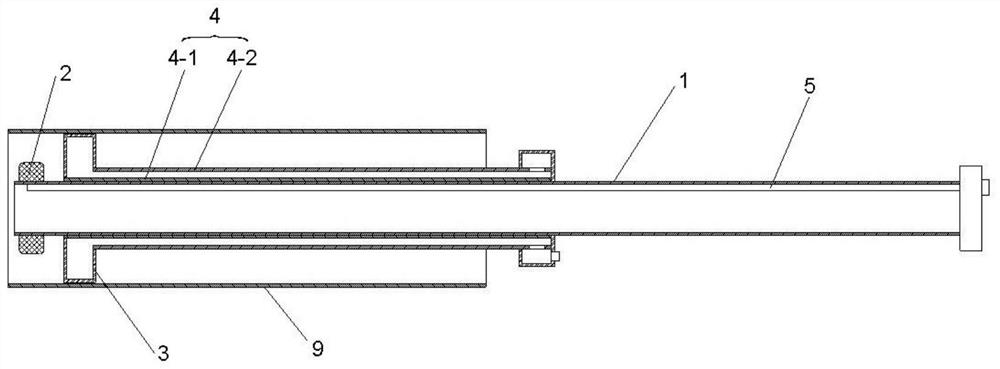 Sputum suction device for deeply cleaning artificial airway