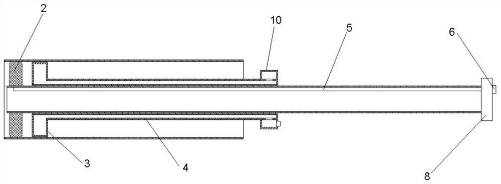 Sputum suction device for deeply cleaning artificial airway