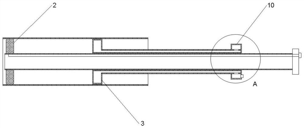 Sputum suction device for deeply cleaning artificial airway