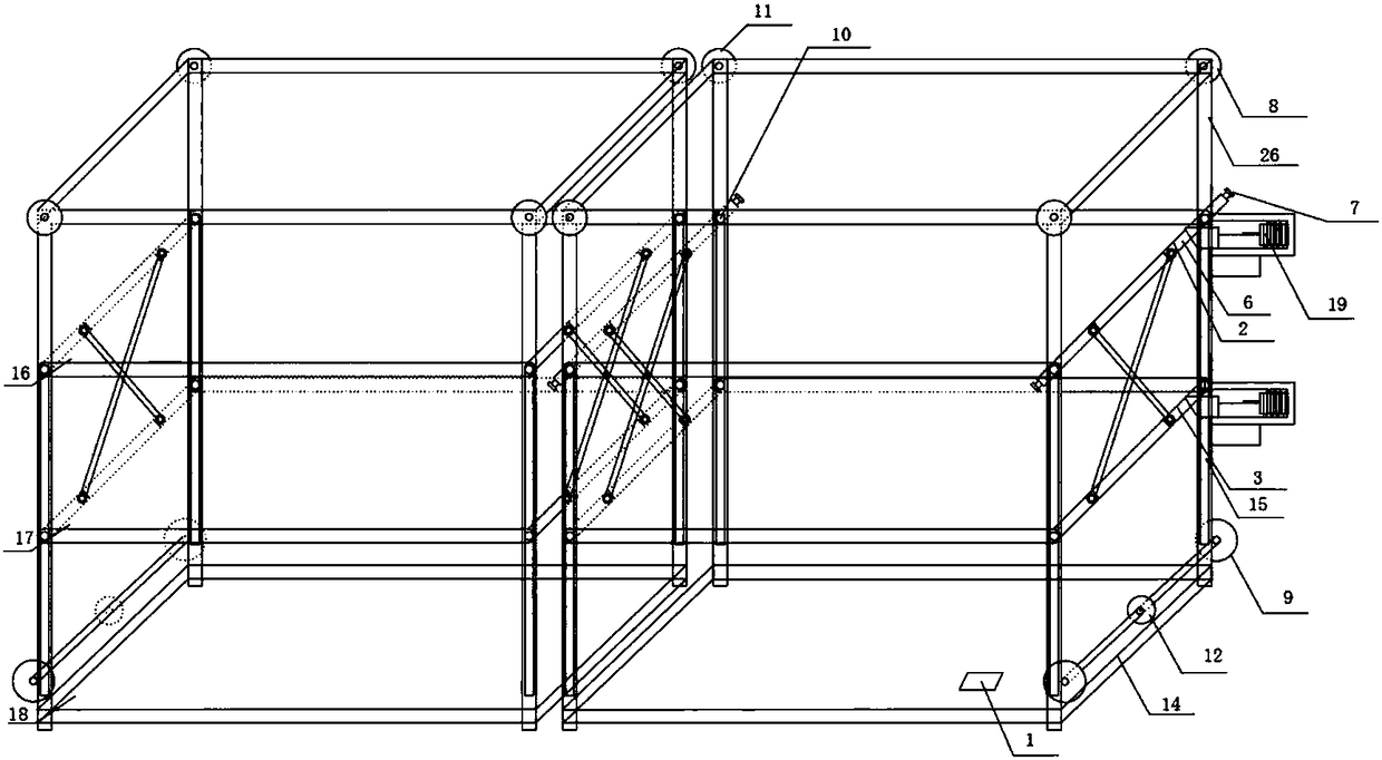 Shared bicycle parking facility