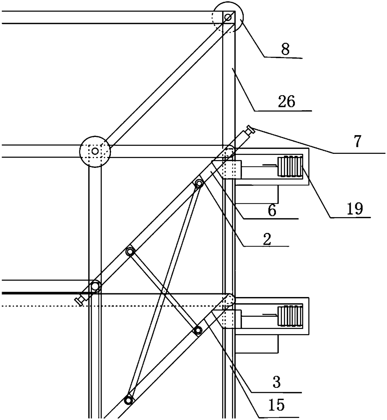 Shared bicycle parking facility